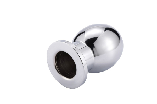 Open metal buttplug Medium - Ø 45 mm